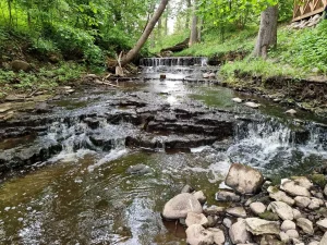 Visas Skanstupītes ūdenskrituma pakāpes, 2024. gada maijs