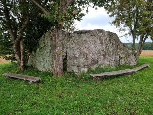 Tilgaļu milzakmens. 2025. gada septembris.