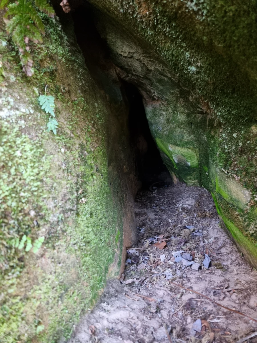 Ramātu klinšu otrā ala. 2025. gada maijs.