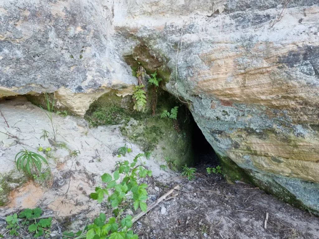 Ramātu klinšu otrā ala. 2025. gada maijs.