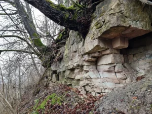 Langsēdes klintis. 2025. gada novembris.