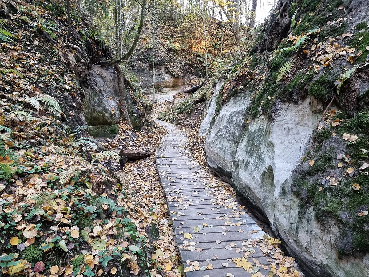 Hinni kanjons, vidusdaļa. 2024. gada oktobris.